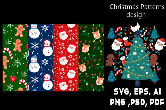 Christmas Pattern Design: Timeless Festivity, Modern Versatility