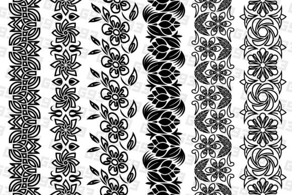 Floral Borders: Ornate, Seamless, and Ready for Real Creative Work