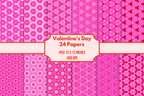 Valentine’s Day Digital Paper Pack: Creative Freedom for Every DIY Project